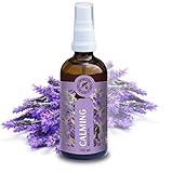 Relaxing Massage Oil 100ml - 100% Natural Calming Oil w/Oils Grape Seed - Jojoba - Almond - Lavender - Geranium Oils - Natural Cosmetics - Relax for Stress Relief - Good Sleep - Calming - Beauty