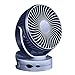 Produktbild Desktop-Lüfter 3 in 1 360 Rotation 4-Gang-Clip-Hängende Lüfter mit Nachtlicht Geräuscharm Tragbar für Kinderwagen Home Office LINGZE