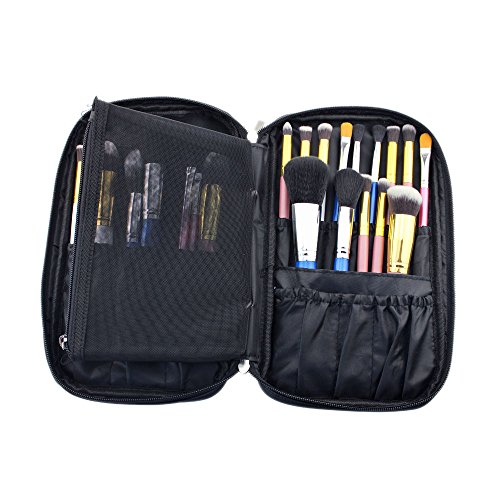 Hotrose® 2015 Timed Promotion Multifunctional Makeup Brush Zipper High Quality Cosmetic Case for Travel & Home Use