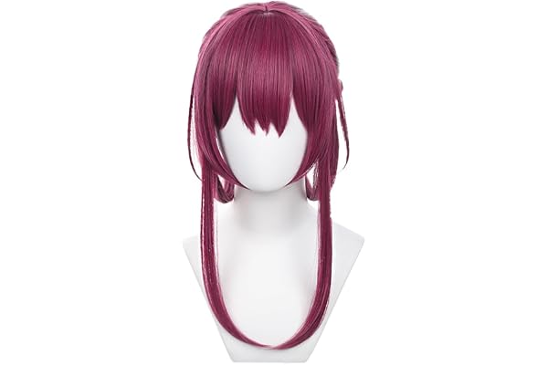 Perruque de cosplay Kafka du jeu Honkai Star Rail