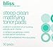bliss Steep Clean Mattifying Toner Pads x 50