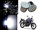 Auto Pearl - Premium Quality High Brightness 22 SMD White LED Bike Front Indicator Bulb Turn Signal Light Set of 2 Pcs. For - Yamaha FZ RS.249.00
