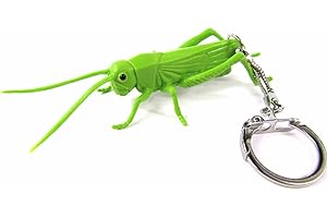 Miniblings Grasshopper Key Ring Chain Insect