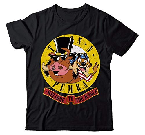 Fashion Mens Funny T Shirt Timon and Pumba Shirt Printed Men Casual Tees