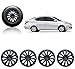 Auto Pearl - Premium Quality Car Black Wheel Cover Caps 14 Inches Press Type Fitting For - Nissan Sunny RS.1349.00