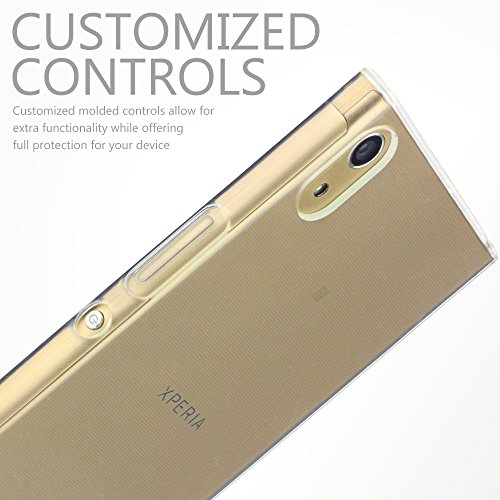 Sony Xperia XA1 Ultra Funda Protectiva de Silicona Gel TPU estrecha - Claro