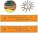 Produktbild Kick Bands für Kinder und Studenten. zappeln Bouncy Stuhl Bands für hinzufügen ADHD Autismus SPD Sensory Bedürfnisse, Orange 4-pack