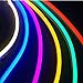 Produktbild 10M LED flexibler Streifen Licht AC 220V LED Neon Flex Tube 120led IP65 Wasserdichte Seil String Lampe, Multi Farbe Wählen Sie für Heim DIY Urlaub Festival Dekoration (32.8ft / 10m) EU Netzstecker