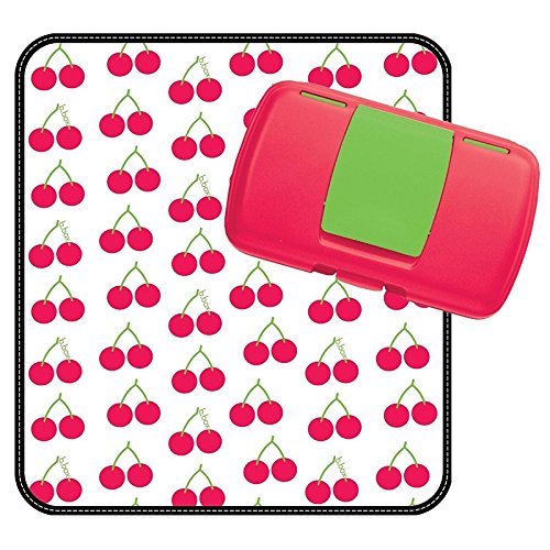 Koo-di Essentials Baby Wipes Box with Changing Mat - Cherry Delight
