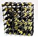 Produktbild Cranville wine racks Klassische 42 Flasche schwarz gebeiztem Holz und verzinktem Metall Weinregal fertig montiert