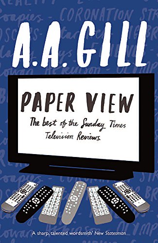 Book's Cover ofPaper View The Best of The Sunday Times Television Columns