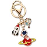 K.DOT Oneironaut Space and Astronaut Themed Keychain and Bag Ornament