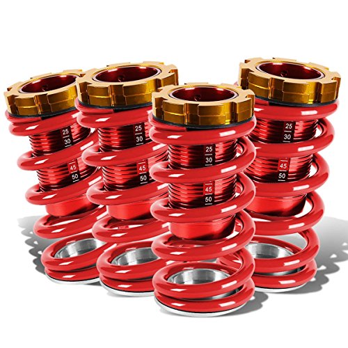 DNA Motoring COIL-HC88-T11-RD Coil Over Sleeve Kits by DNAMotoring