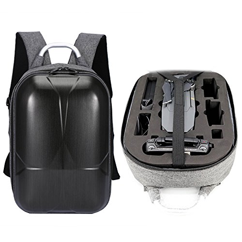 Beaspire Mochila para Drones DJI Mavic Pro Maletín de Quadcopter Material Fibra de Cabono (Negro-01)