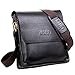 Produktbild Gosear Männer PU Leder Cross Körper Messenger Schulter Tasche Handtaschen Aktenkoffer Braun