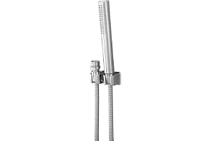 Maximex Tvättställsdusch med Duo krok, tvättställsdusch med Easy-Clip, 170 x 2,7 x 2,7 cm, krom