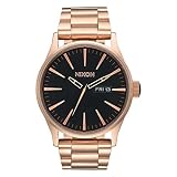 Nixon Unisex Analog Quarz Uhr mit Edelstahl Armband A3561932-00    