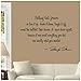 Produktbild wandaufkleber 3d schlafzimmer Wall Sticker Quotes Nothing Lasts Forever By Marilyn Monroe Wall Decal Sticker Art Mural Home Decor Quote