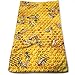 Produktbild OQUYCZ Honey Bees On A Honey Combs Multi-Purpose Microfiber Towel Ultra Compact Super Absorbent and Fast Drying Sports Towel Travel Towel Beach Towel Perfect for Camping, Gym, Swimming.