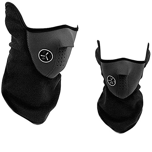 2x Mascara Braga Facial de Neopreno Proteccion Ciclismo Moto Montaña Marcha Nordica 4090_2