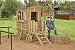 Produktbild Kinderspielhaus 4 Wagen - Abmessungen: 156 x 90 cm