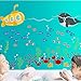 Produktbild Ozean U-Boot-Wal-U-Boot-Wandaufkleber (Abnehmbar, Wasserdicht, Grün) für Kinder 'S Schlafzimmer Kindergarten Hintergrund Dekoration,Mehrfarben