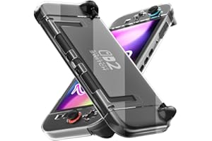 FANPL [Improved Easy Dockable Version Clear Case for Nintendo Switch 2, Protective Cover for Switch 2 and JoyCon Controller - Strong and Durable, Not Easy to Fall Off