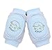 Cute Cotton Mesh Baby Leg Warmers Knee Pads/Protect-Sheep, Blue
