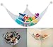 Produktbild Spielzeug Hängematte, Sondereu Kinder Speichernetz Toy Ecke Jumbo Organizer Lagerung Hammock Kuscheltiere Doll im Zimmer (Weiß)