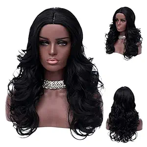 Akashkrishna synthetic hair Natural Look Realistic Hair Wigs For Women & Girls Tools Accessory| Synthetic Full Head Hair Wigs