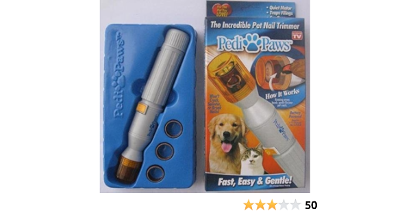 pedipaws battery size