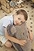 Cushion Bear Linen - Dark Grey