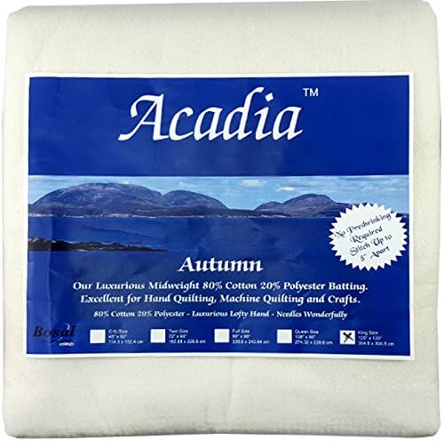 Bosal 3509-04 | Acadia Cotton Polyester Batting | 304.8x304.8cm
