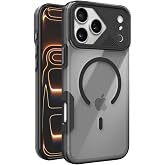 CONSTRAIN Apple iPhone 18 Pro Max ve iPhone 17 Pro Max İ&ccedil;in Kamera Korumalı Metal &Ccedil;er&ccedil;eveli Mat MagSafe İle Uyumlu Telefon Kı