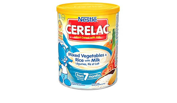 Cerelac Legumes Riz Lait Des 7 Mois Halal 400 G Amazon Fr Epicerie