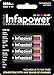 Price comparison product image Infapower AAA 1000mAh with 4 Rechargeable Batteries