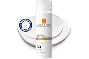 LA ROCHE-POSAY La Roche Posay - Gel-Crema Protector Antiedad, Fotocorrector de Uso Diario con SPF50, Corrige Arrugas y Manchas, Mejora la Elasticidad, Fórmula con Cellox-B3 Tech, Anthelios Age Correct, 50 ml