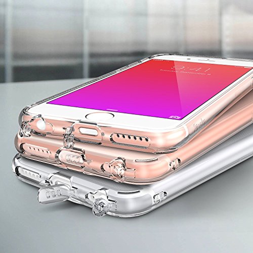 Funda iPhone 6S  Ringke  AIR  ingravidez como el aire  Smoke Black  extrema de peso ligero ultra-delgado transparente suave flexibles TPU resistente a ara  azos Protector Funda para Apple iPhone 6S   6