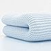 Cuddles Collection Cot Bed Cellular Blanket (Blue)