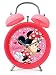 Produktbild Disney Minnie Maus Kinderwecker Wecker (301657), 12 x 5,3 x 16,8 cm, rot/rosa