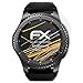 Price comparison product image atFoliX Screen Protector compatible with Samsung Gear S3 Screen Protection Film, anti-reflective and shock-absorbing FX Protector Film (3X)