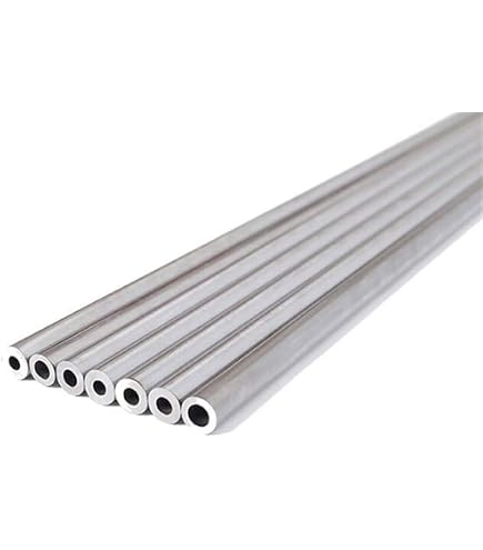 Lot De Tubes En Acier Sans Soudure - Diamètres 1 à 6 Mm, Longueur 10 Cm, Pour Bricolage, Modélisme, DIY