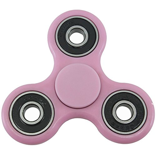 Hand Spinner Toy - Stillshine Tri-Spinner Fidget Toy for Kids & Adults Hand Killing Time ,Stress and Anxiety Relief (Pink) Hand Spinner Toy - Stillshine Tri-Spinner Fidget Toy for Kids & Adults Hand Killing Time ,Stress and Anxiety Relief (Pink)