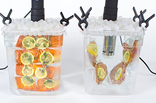 Locisne Sous Vide Kochen Bälle BPA Free 20mm 250 Bälle mit Mesh Trockentasche Für Anova Joule Herde Wasser Bad Kochen und Sous Vide Container - 4