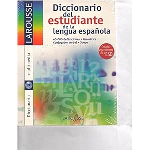 Cd Rom Diccionario Del Estudiante De La Lengua Española (Lengua Espanola)