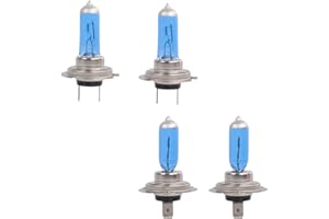 Mintice™ 4 X Car Vehicle Bright H7 55W 6000K Xenon Gas Halogen Headlight White Light Lamp Bulbs