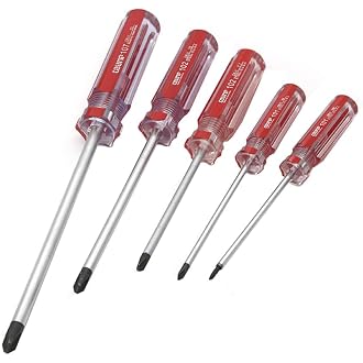 Extra Long Torx Screwdrivers Set – 5pcs 12-Inch Magnetic Star Drivers, T15-T30 (T15,T20,T25,T27,T30), Chrome Vanadium Steel