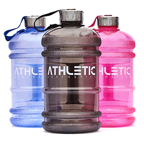 Waterjug / Trinkflasche / Wasserflasche [2,2 Liter] - Die ideale Trinkflasche für dein Training, die Arbeit oder Unterwegs - ATHLETIC AESTHETICS