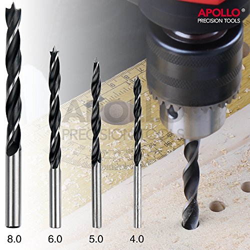 Apollo Kraftvoller 710 Watt Profi-Bohrer mit 13mm Hochleistungsbohrfutter, Hammerfunktion für das Bohren in Beton und Stein. Abstellbare Schlagfunktion für das Bohren von Stahl und Holz und das Drehen von Schrauben - 4