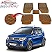 Auto Pearl - Premium Quality Heavy Duty Black 5Pc PVC Rubber 6255 Smoke Car Mat For - Maruti Suzuki Ignis RS.1299.00